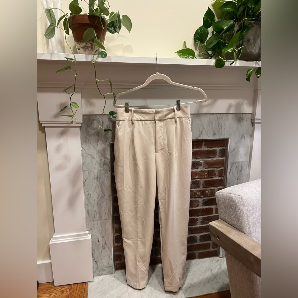 zara trousers with removable belt
